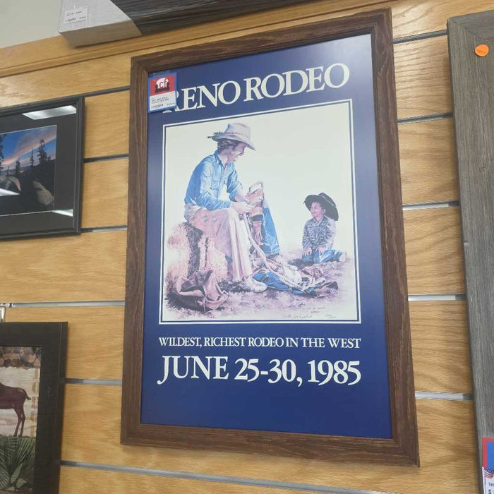 1985 RENO RODEO ART BBM