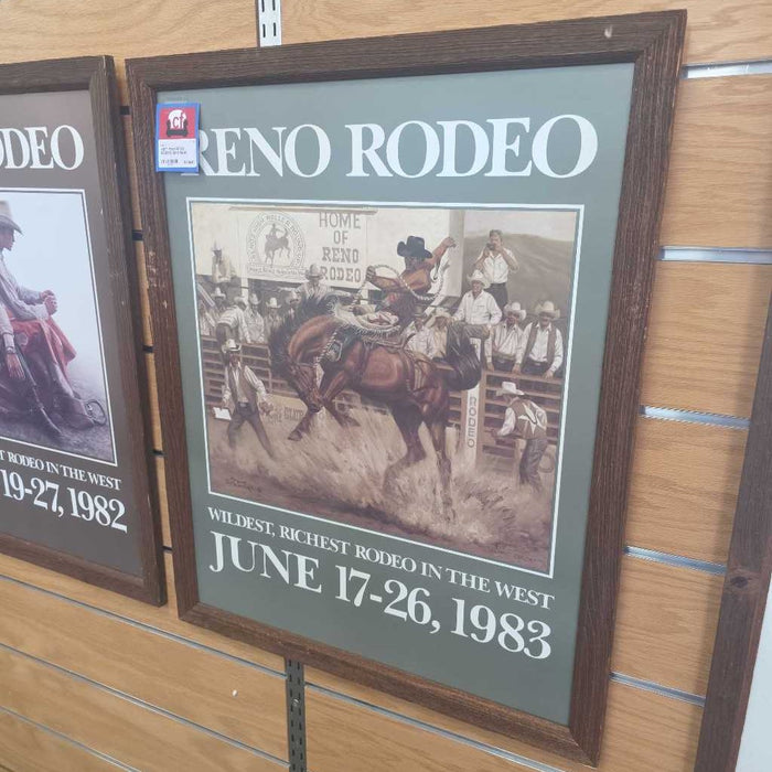 1983 RENO RODEO ART BAH