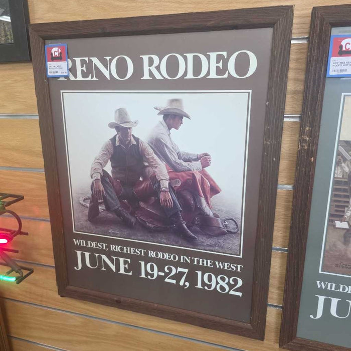 1982 RENO RODEO ART BAH