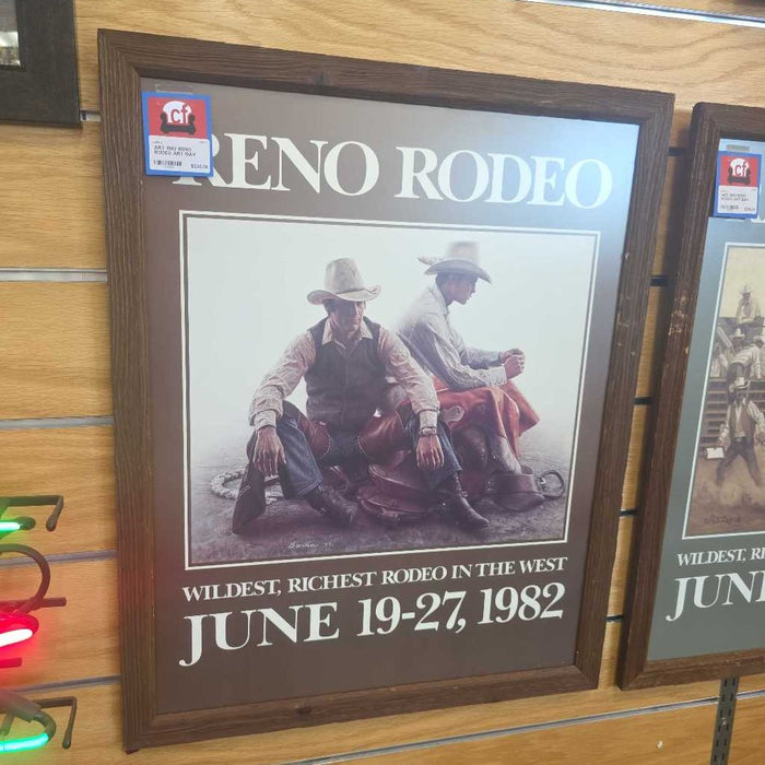 1982 RENO RODEO ART BAH