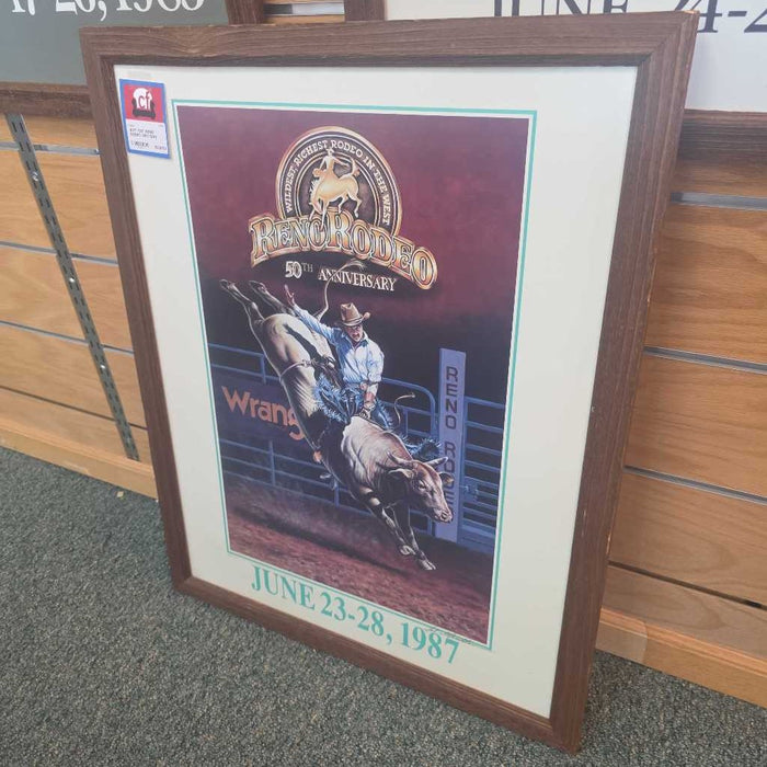 1987 RENO RODEO ART BAH