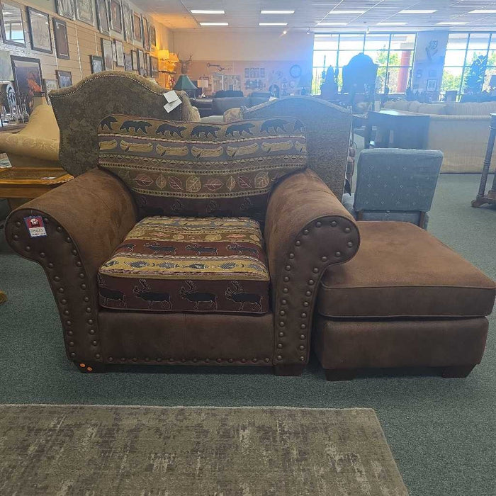 CHAIR WITH OTTOMAN BTK