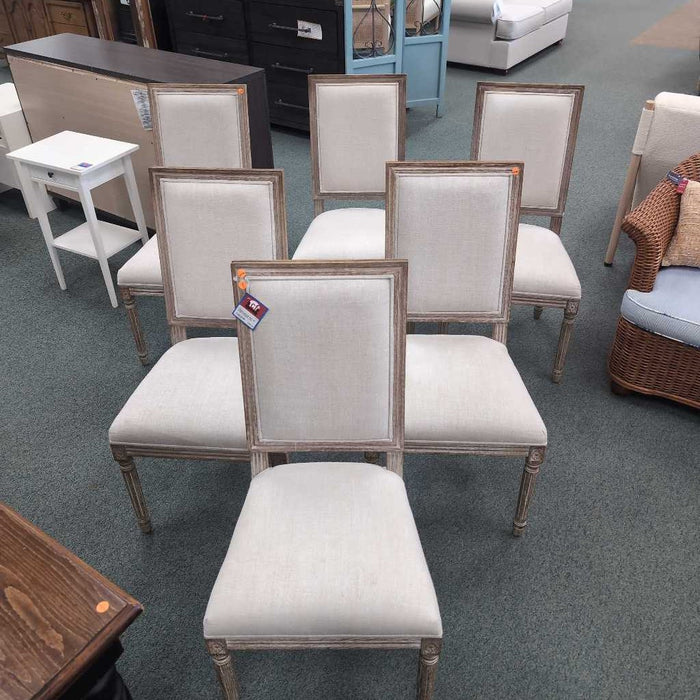 SET OF 6 RH CHAIRS LSH