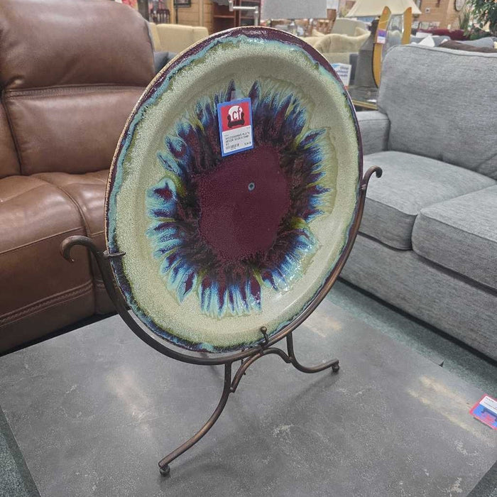 PLATE DECOR WITH STAND BT