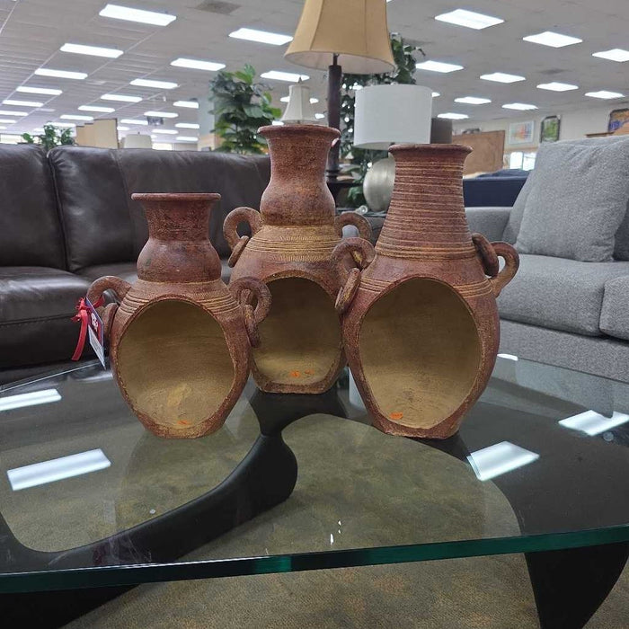 SET OF 3 CHIMINEA CANDLE HOLDERS AT