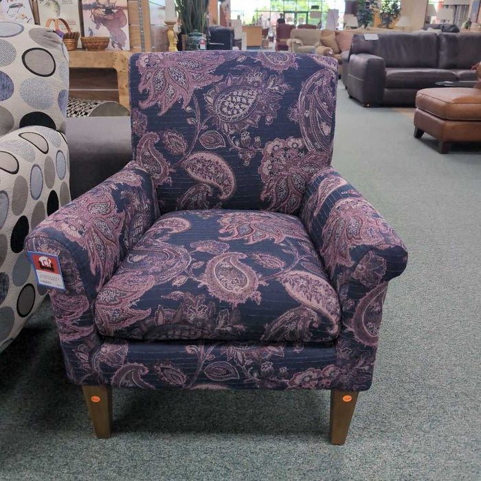 PURPLE ACCENT CHAIR KL