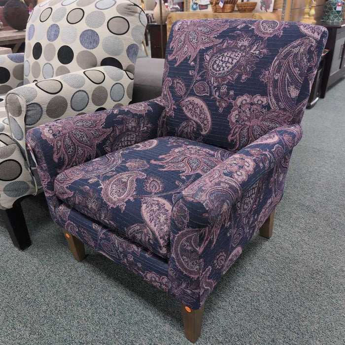 PURPLE ACCENT CHAIR KL