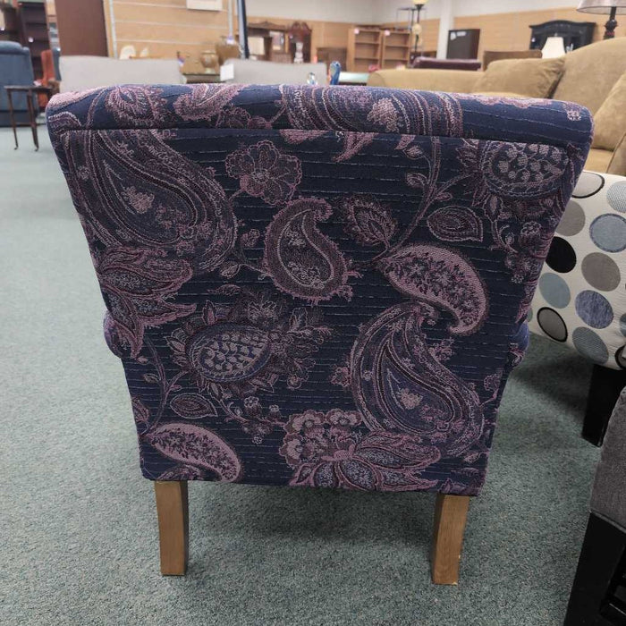 PURPLE ACCENT CHAIR KL