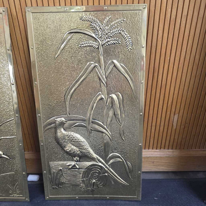 SET OF 2 BIRD WALL DECOR LS