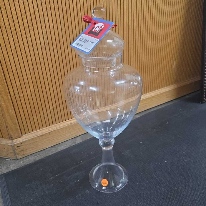 VASE WITH LID BT