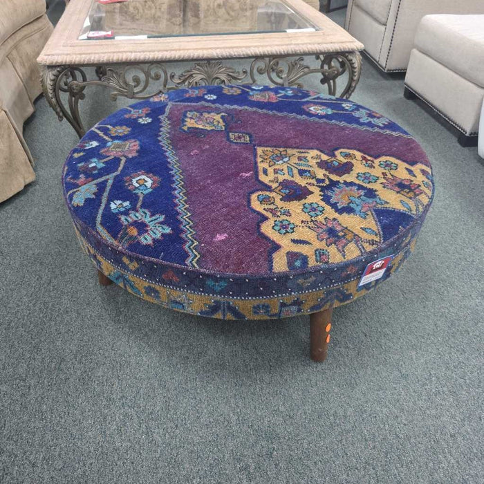 ROUND KILIM OTTOMAN MI