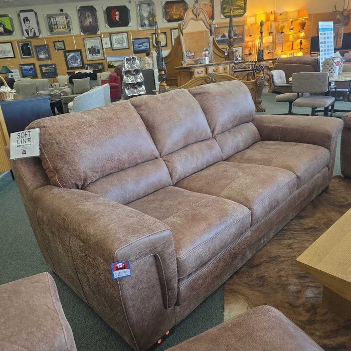 KNOX ITALIAN ALL LEATHER SOFA KLH