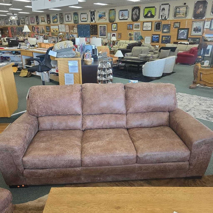 KNOX ITALIAN ALL LEATHER SOFA KLH