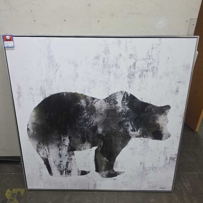 BEAR WALL ART SK