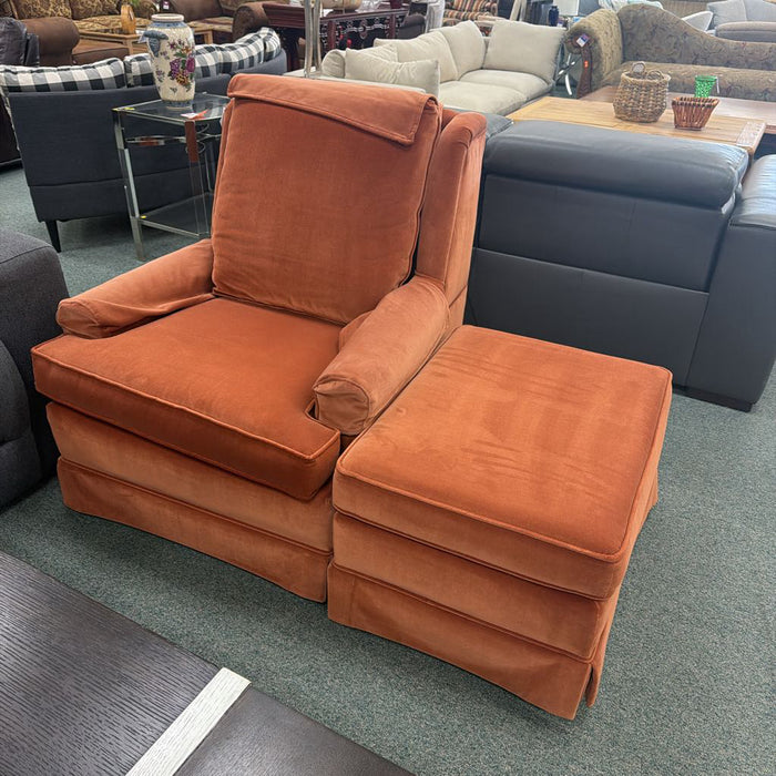 ACCENT CHAIR WITH OTTOMAN BAH