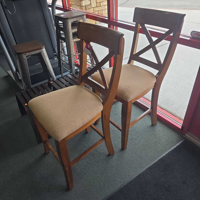 SET OF 2 STOOLS