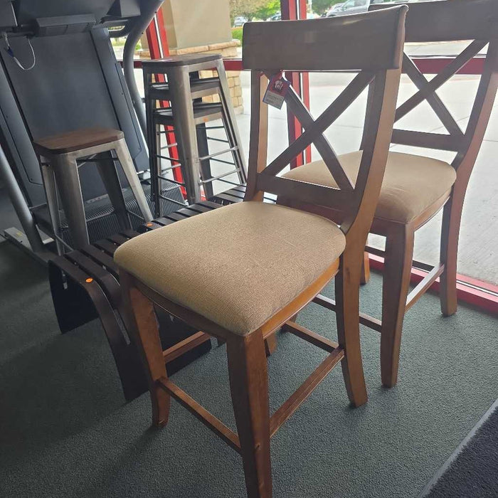 SET OF 2 STOOLS