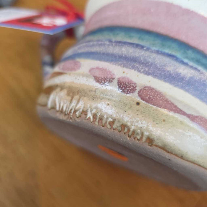 SIGNED ABSTRACT MUG DECOR