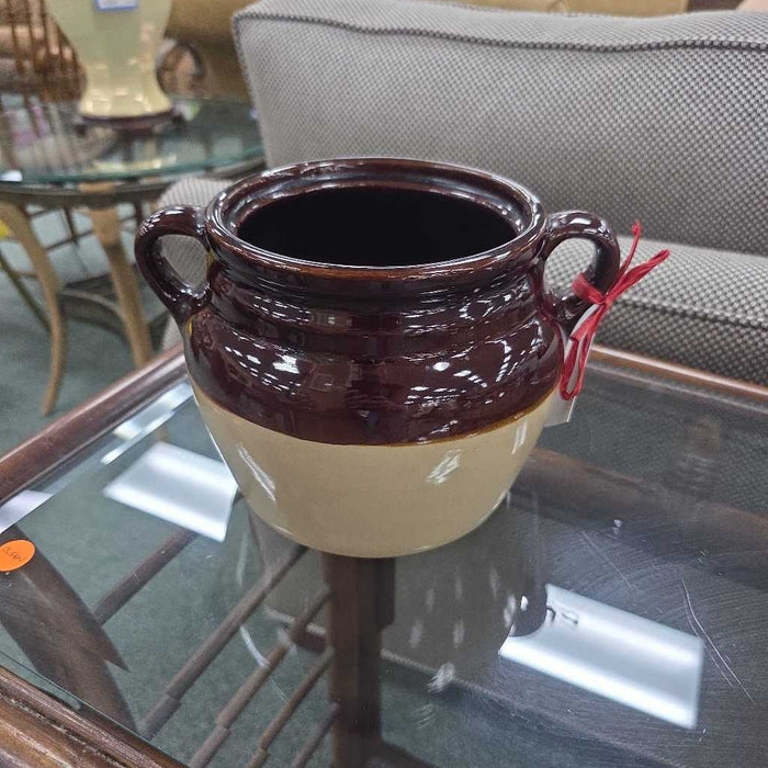 2 TONE CERAMIC JAR DECOR