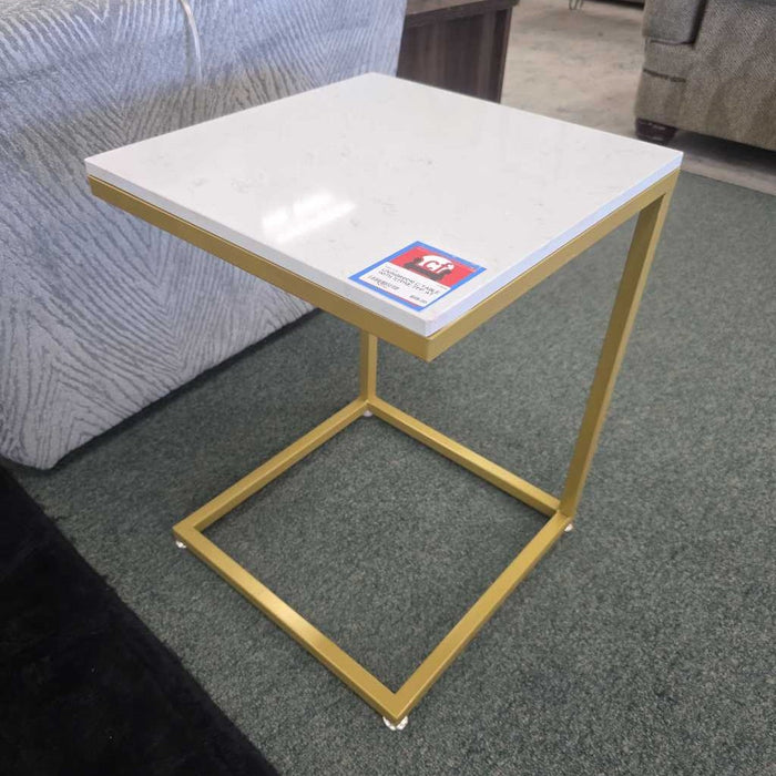 C TABLE WITH STONE TOP AT