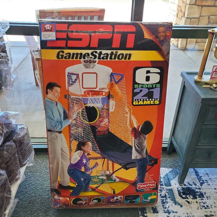 VINTAGE ESPN 6 SPORT GAME STATION BTK