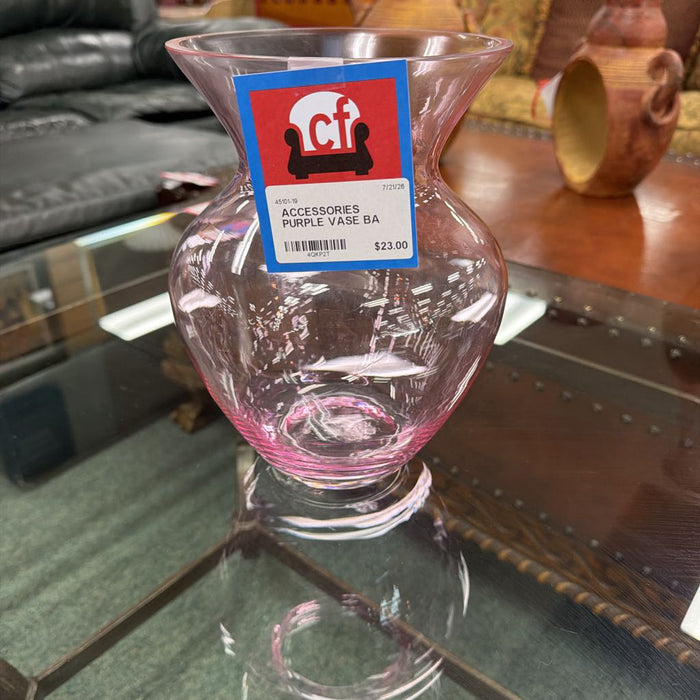 PURPLE VASE BA