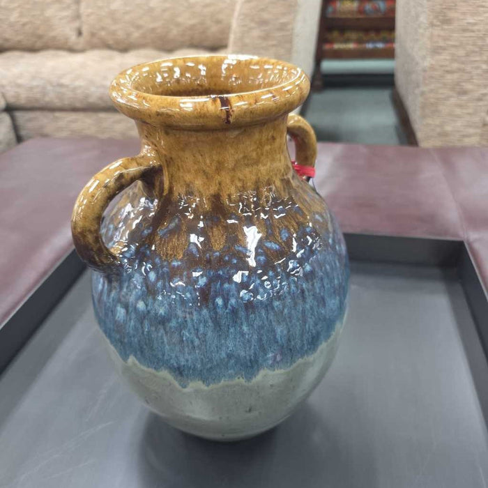 BROWN AND BLUE VASE BT