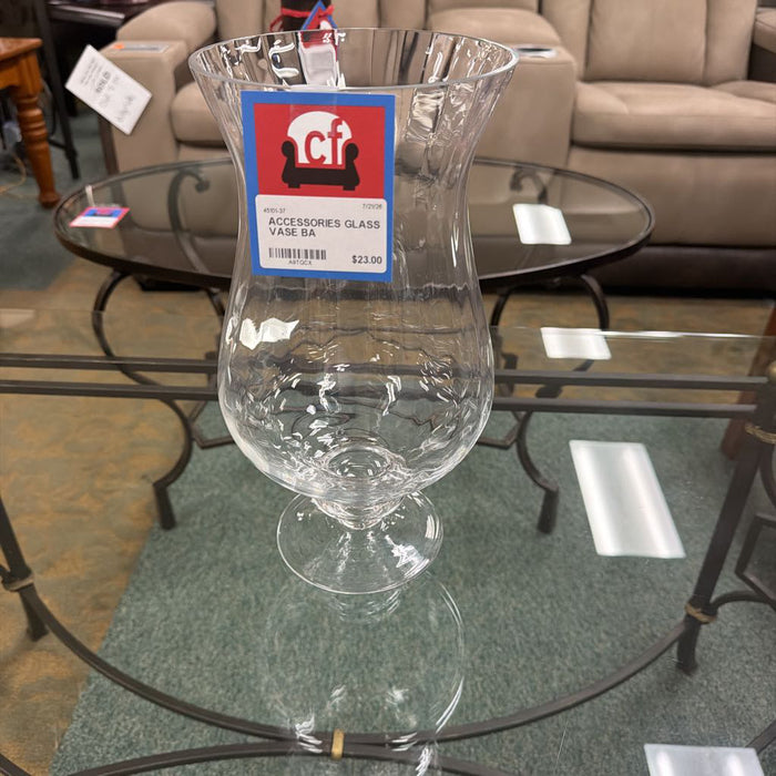 GLASS VASE BA