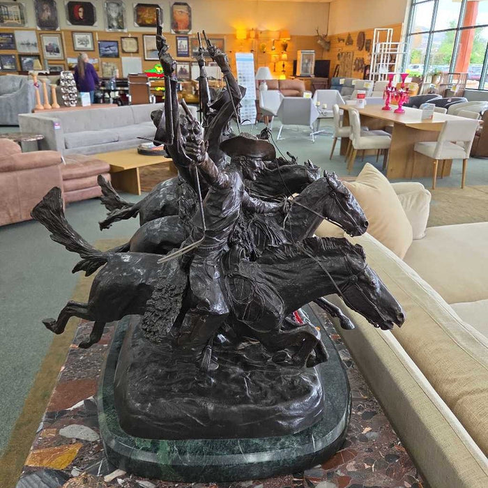 COMING THROUGH THE RYE REMMINGTON SCULPTURE LSHH
