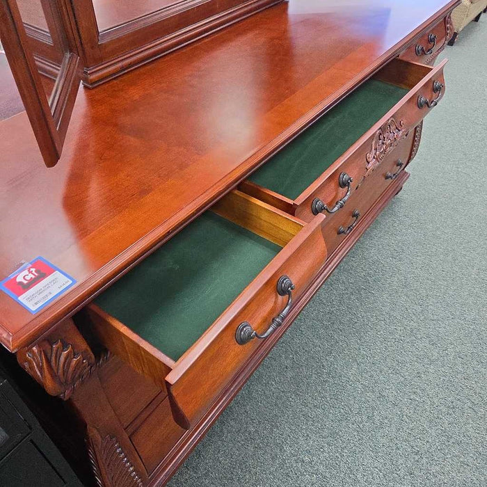 DRESSER WITH MIRROR LAC