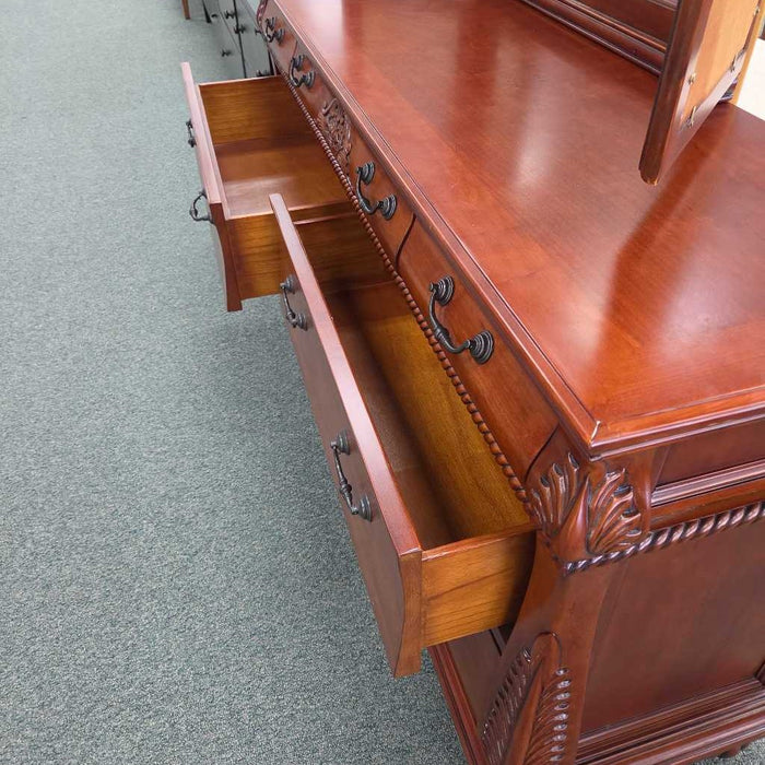 DRESSER WITH MIRROR LAC