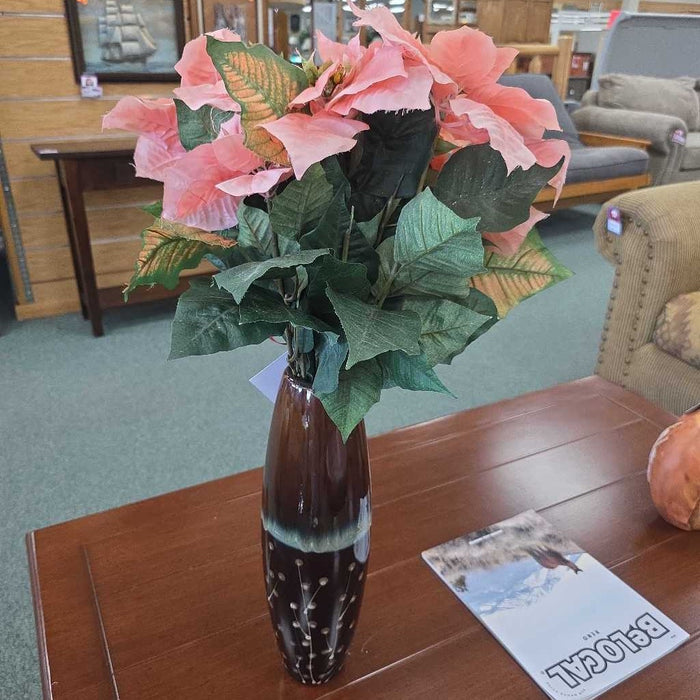 VASE WITH SILKS