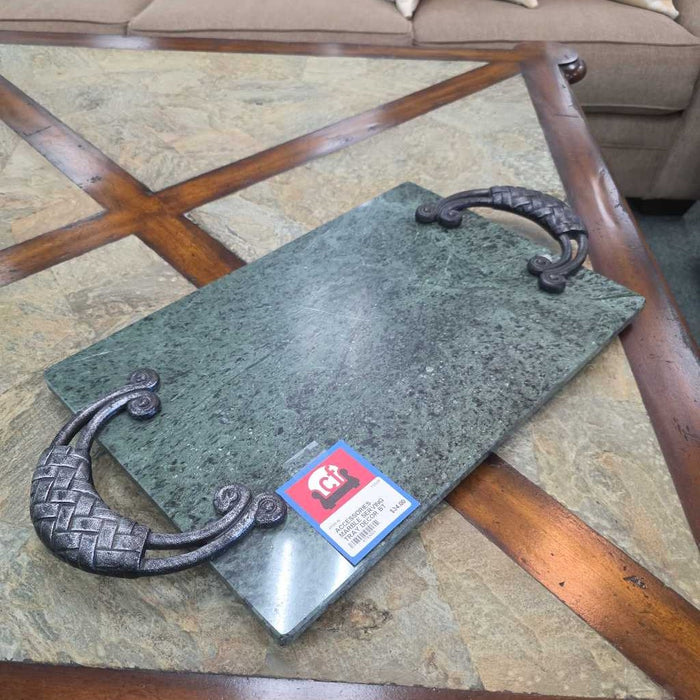 MARBLE SERVING TRAY DECOR