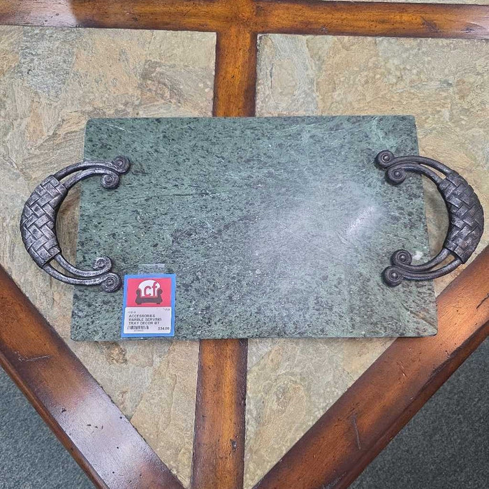 MARBLE SERVING TRAY DECOR
