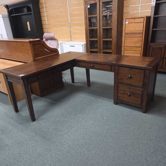 ASPENHOME L SHAPE DESK ATH