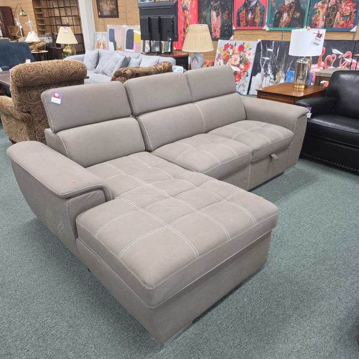 2PC SLEEPER SOFA WITH CHAISE CKK