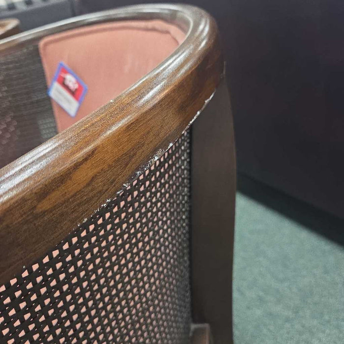PINK ACCENT CHAIR