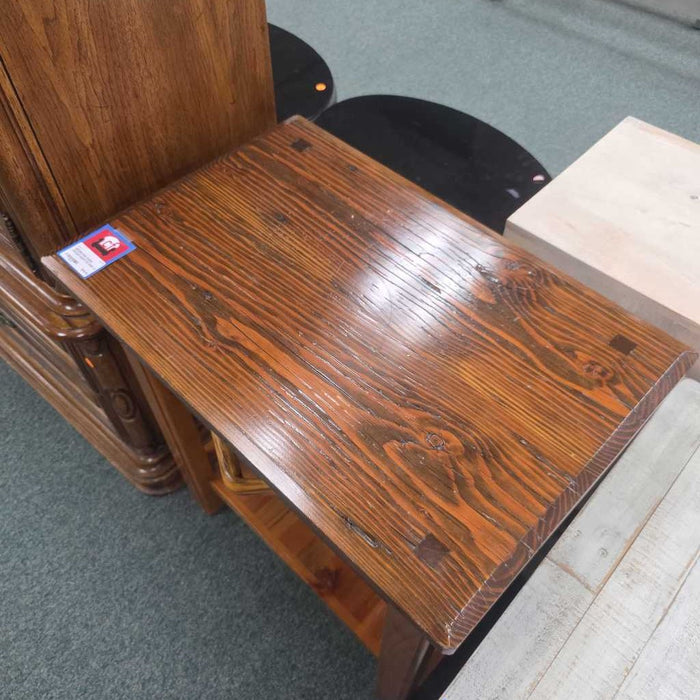 DARK WOOD NIGHTSTAND