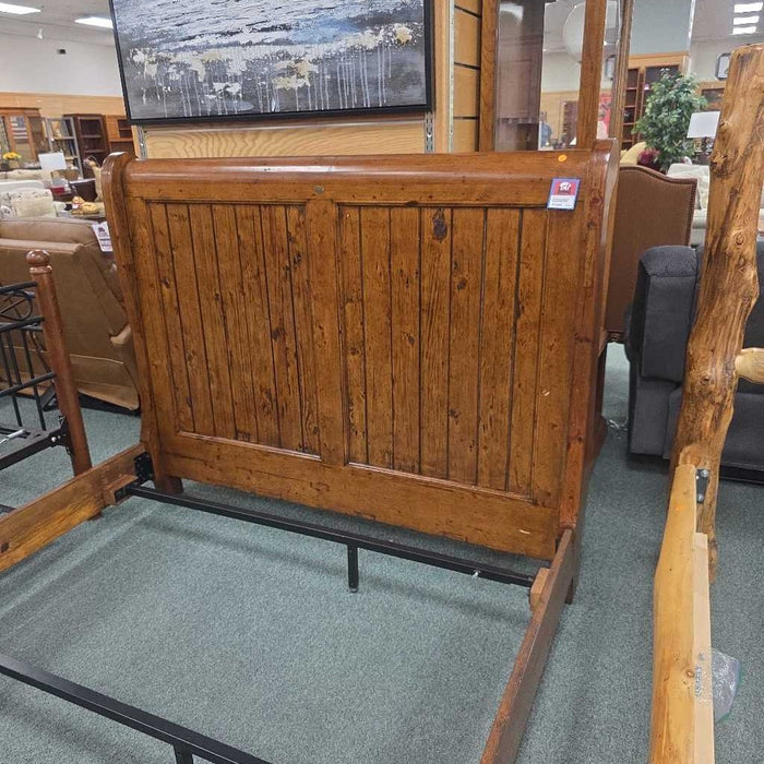 QUEEN SLEIGH BED