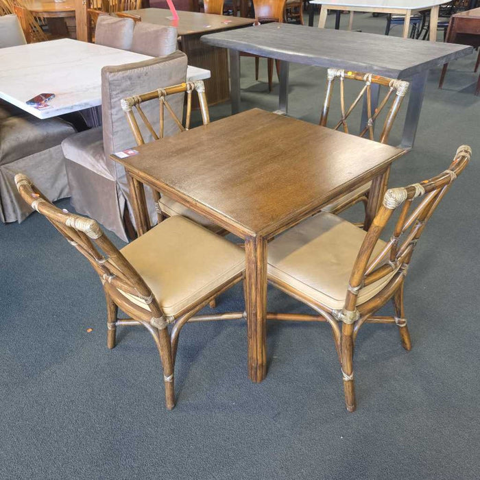 MCGUIRE TABLE WITH 4 CHAIRS