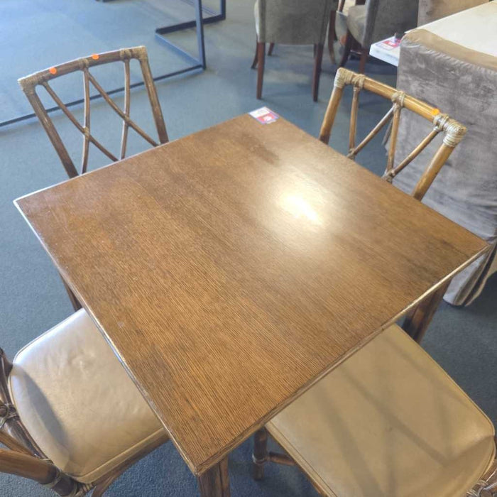 MCGUIRE TABLE WITH 4 CHAIRS