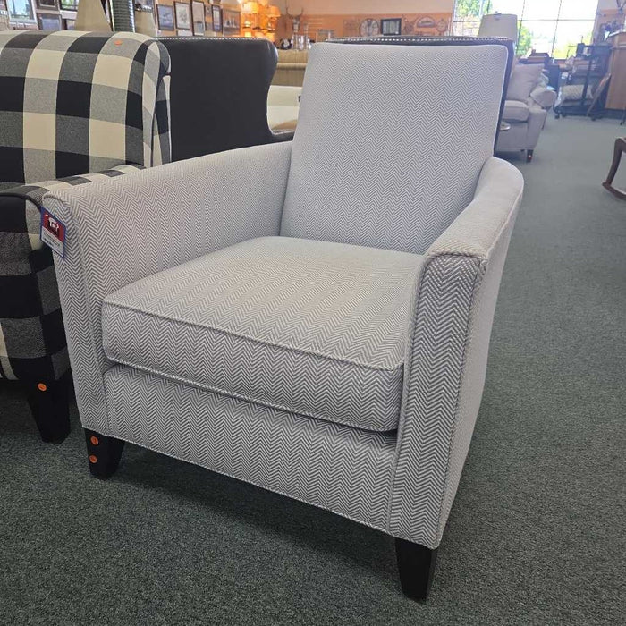 PLAID ACCENT CHAIR