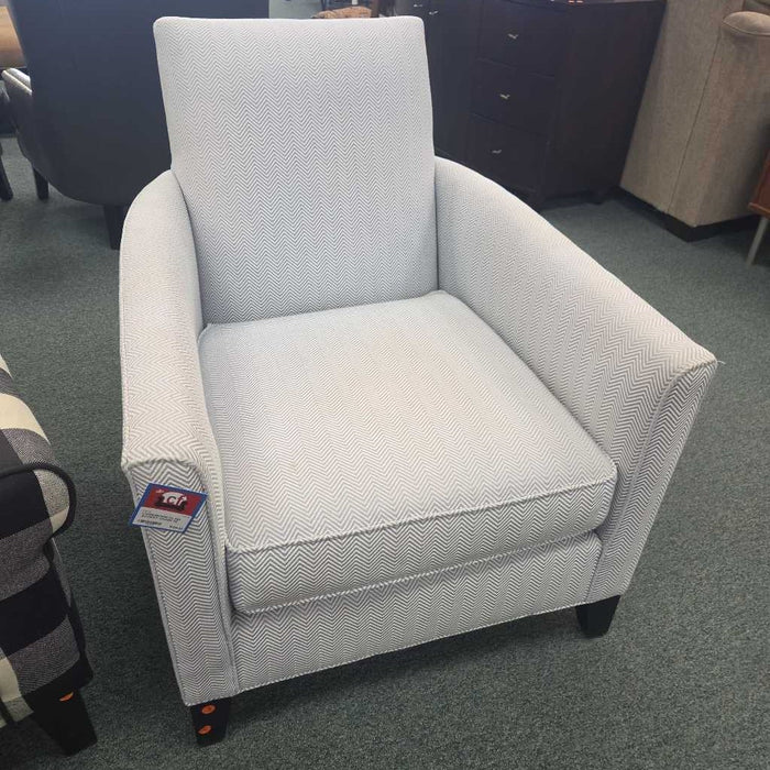 PLAID ACCENT CHAIR