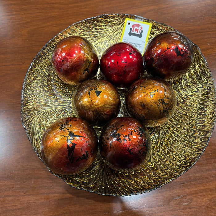 DISH WITH BALLS