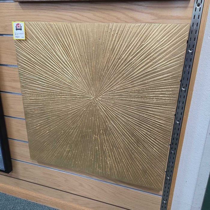 GOLD SUNBURST ART LS
