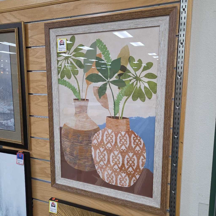 TWO TONE FRAME WALL ART
