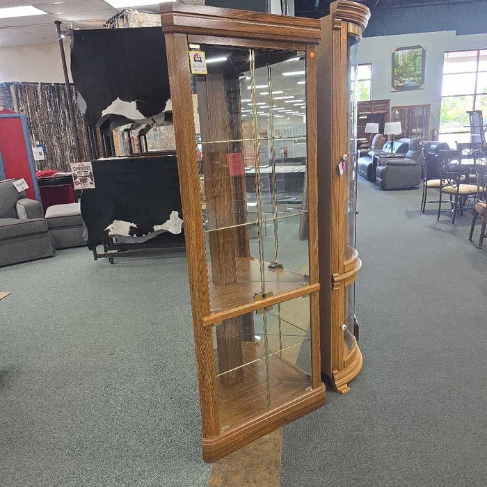 CORNER CURIO CABINET BAH