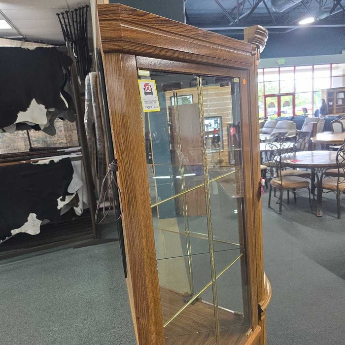 CORNER CURIO CABINET BAH