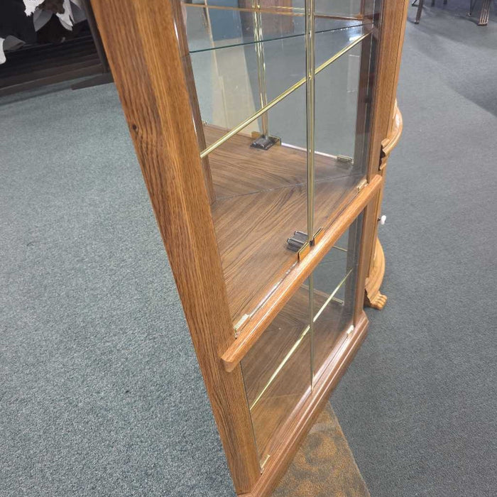 CORNER CURIO CABINET BAH