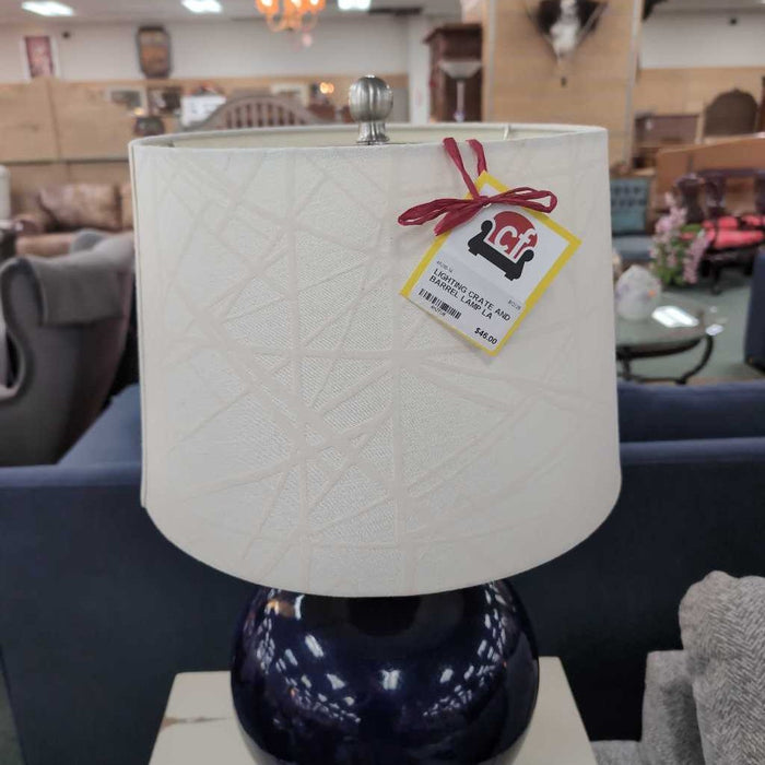 CRATE AND BARREL LAMP